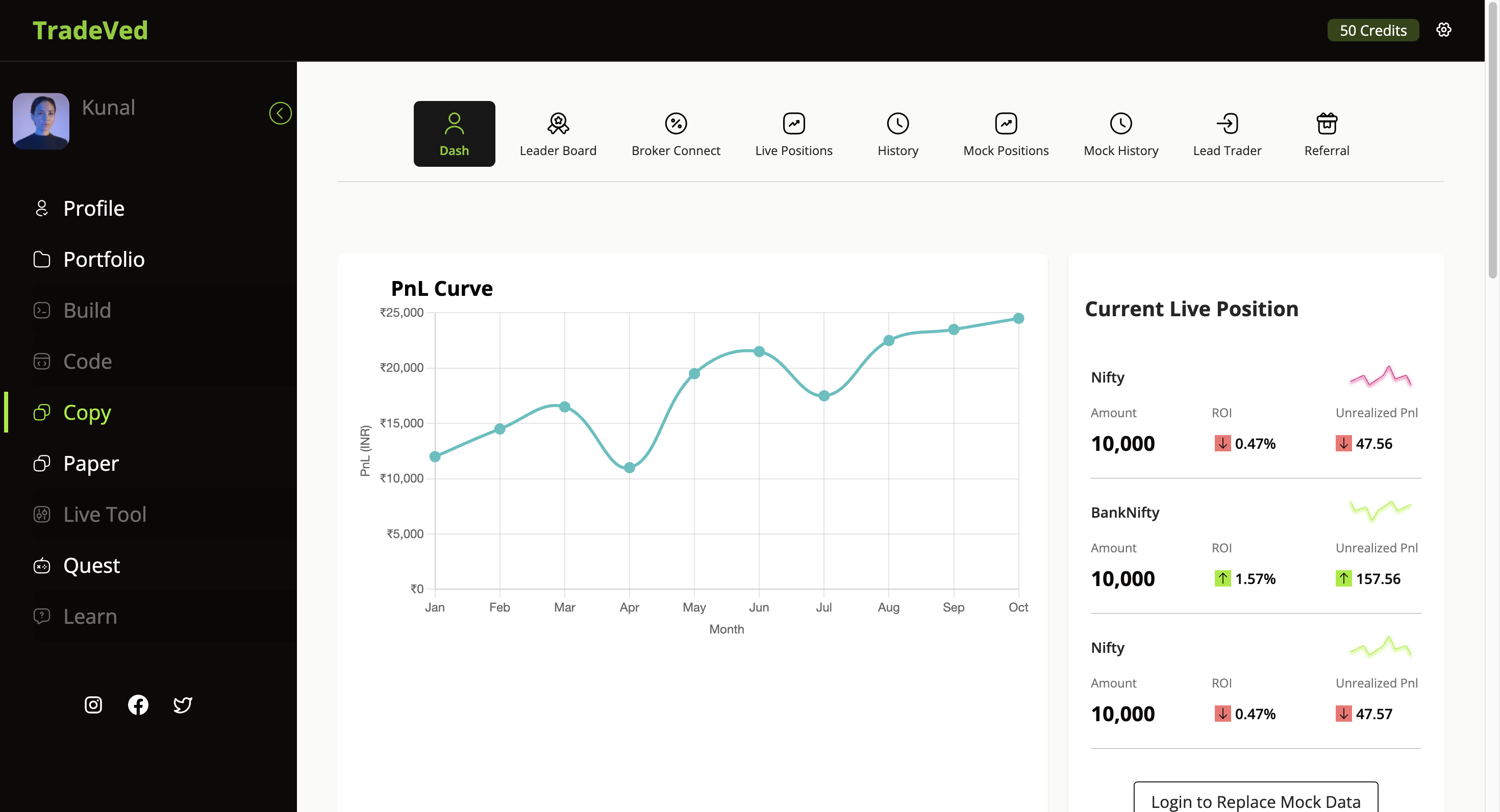TradeVed Demo